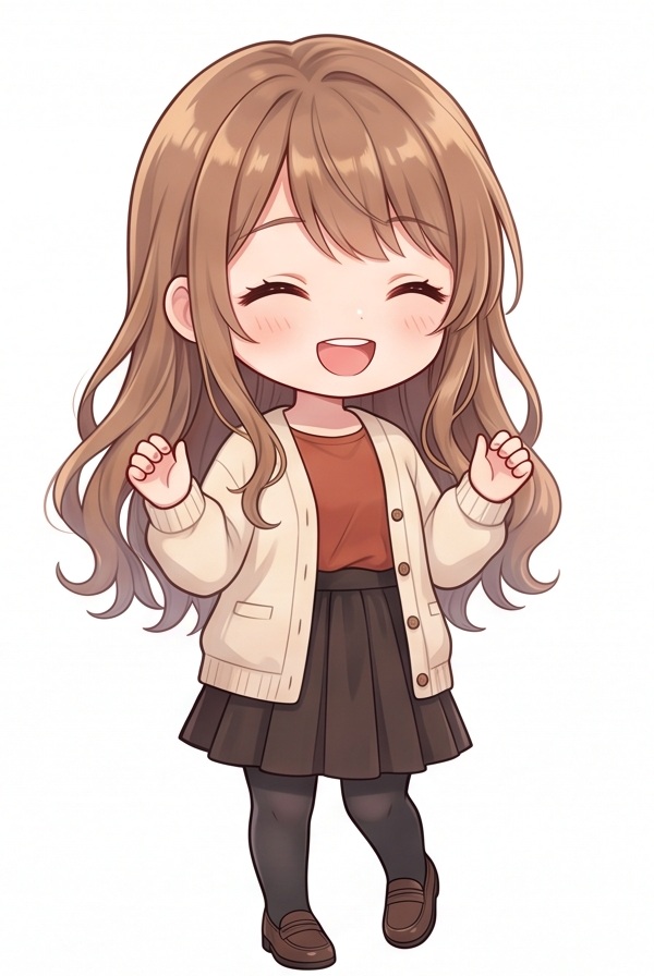 Yuki in autumn outfit